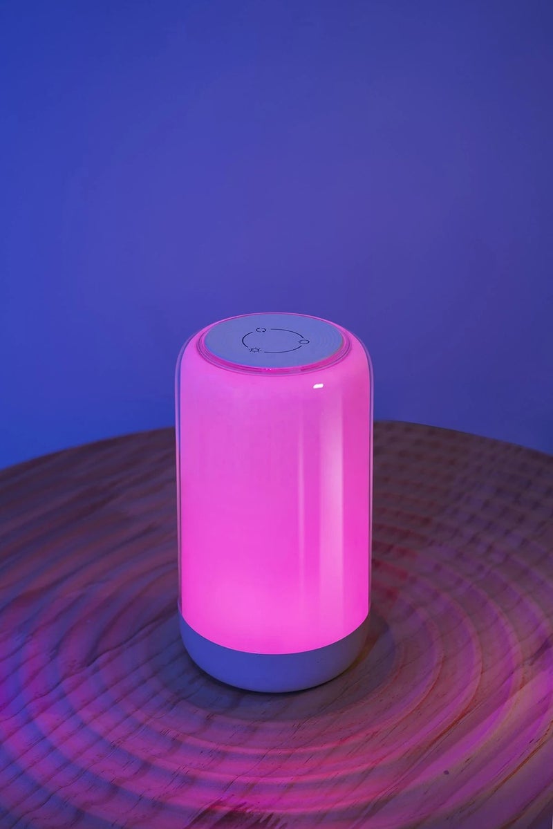 Bluejw Touch Control Bedside Lamp, RGB Color Changing Night Light - Portable LED Nightstand Light for Bedroom, Living Room - Image 5